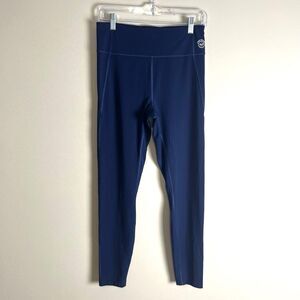 allbirds Leggings Womens Medium Blue Merino Wool Blend 14.5 Carbon FP Leggings